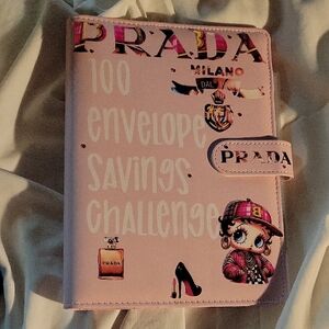 Prada Pink Envelope Organizer